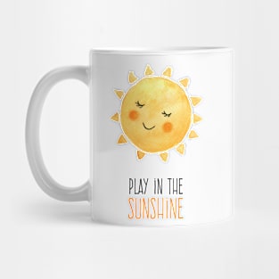 Play in The Sun Mug